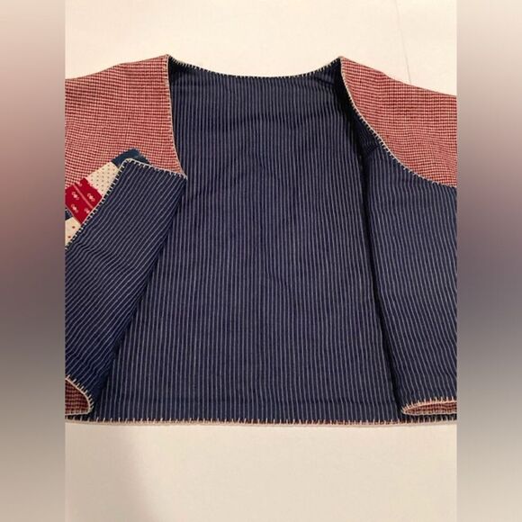 Vintage Handmade Quilted Skirt & Vest Set Carol Eisert Designs Piqua Ohio Rare - Picture 9 of 16